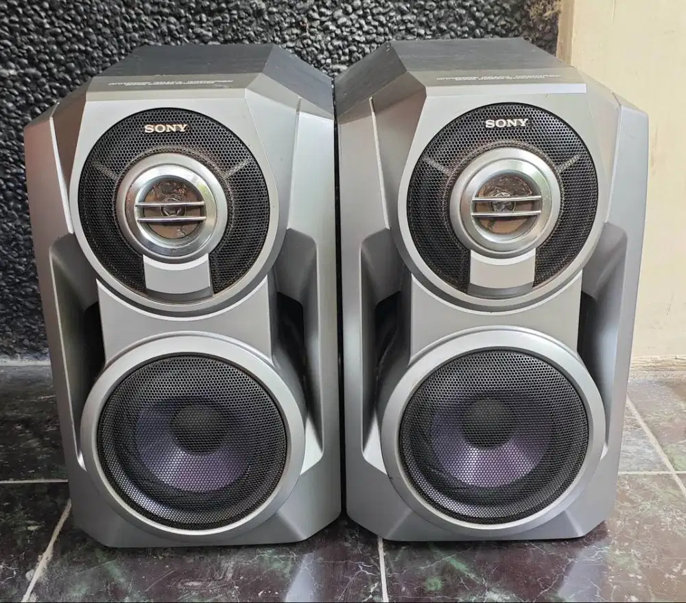 Speaker pasif sony vx 6in double woofer