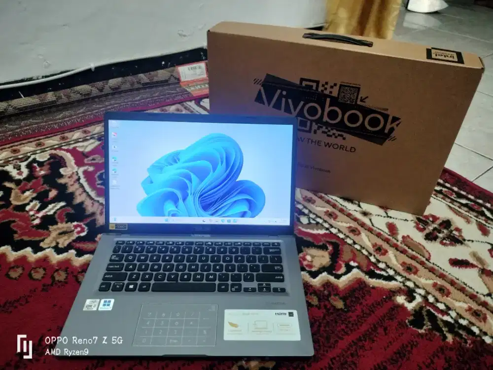 Asus Vivobook X415JA Core i3 Gen 10 SSD 256 Normal Fullset