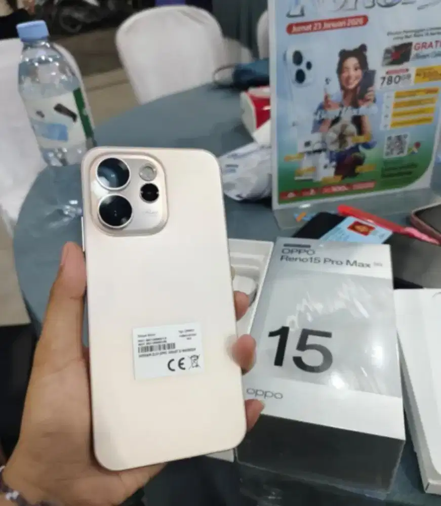 STOK TERBATAS OPPO RENO 15 PRO MAX RAM 12/512 PAKAI KARTU KREDIT 0%