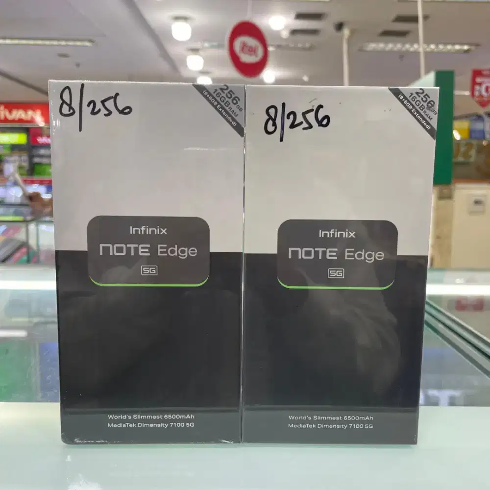 Infinix Note Edge 5G ram 8gb+8gb/256gb baru garansi resmi harga promo