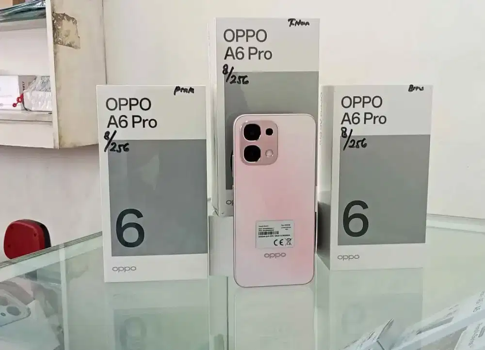 PROMO AMBYAR‼️Oppo A6 pro(NFC) (8+8/128) Promo hp baru,segel dan murah