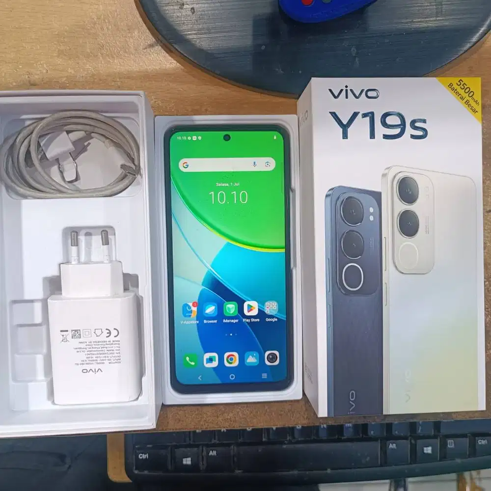 Vivo Y19s 6/128 Black, Terawat