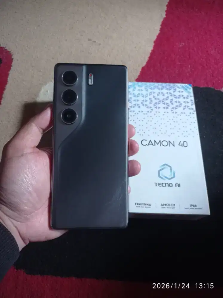 BISMILLAH TECNO CAMON 40 RAM 8/128 FULLSET MULUS