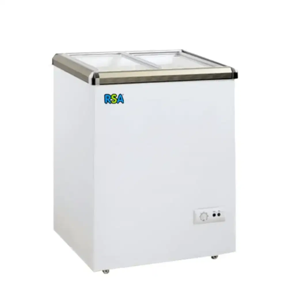 Freezer RSA Sliding Flat Glass 100L