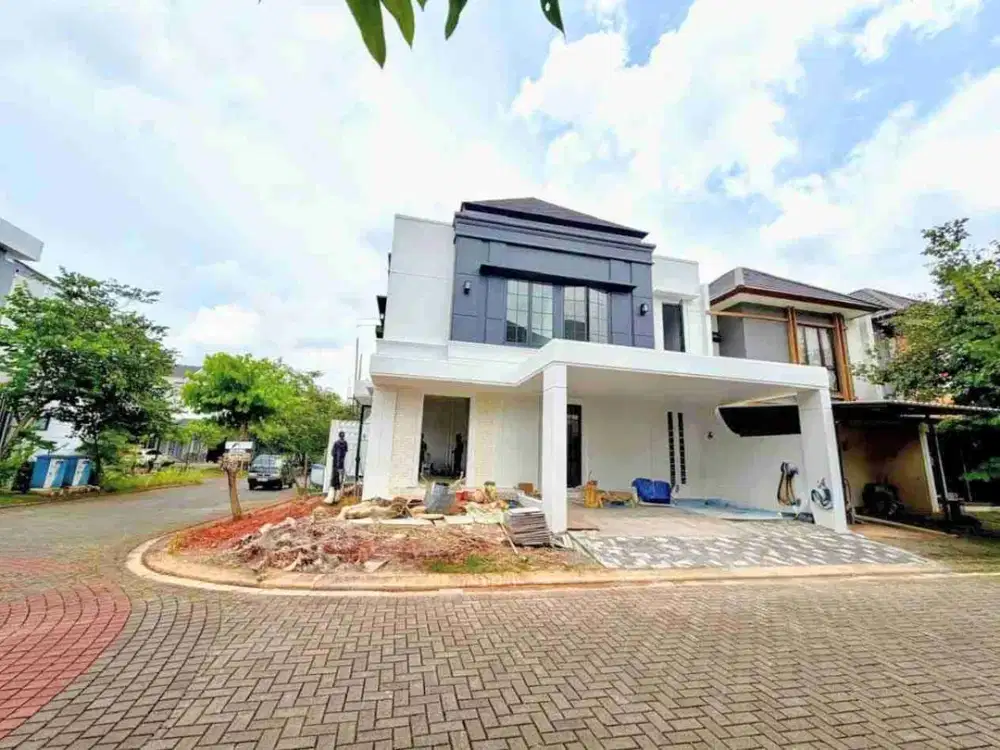 Jual Rumah On Progress Di Kireina Park Nusaloka BSD Serping