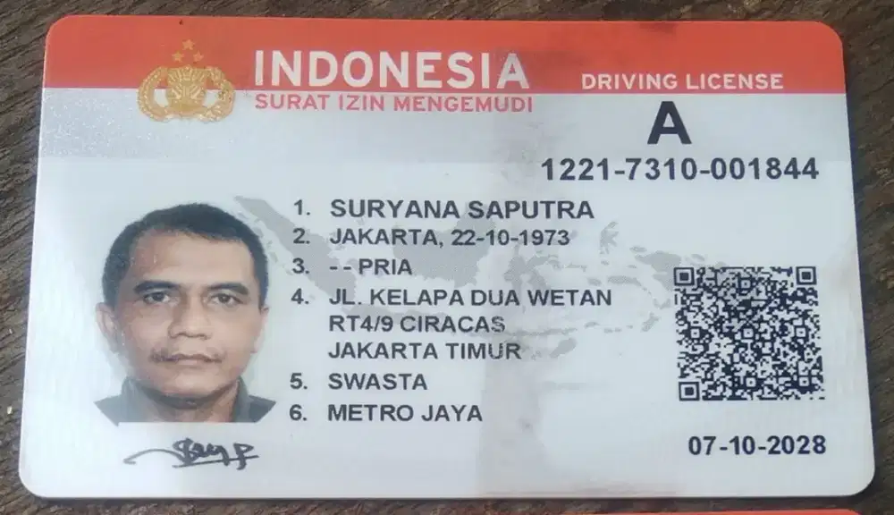 Saya  cari lowonga kerja supir/driver pribadi, opersional, logistik
