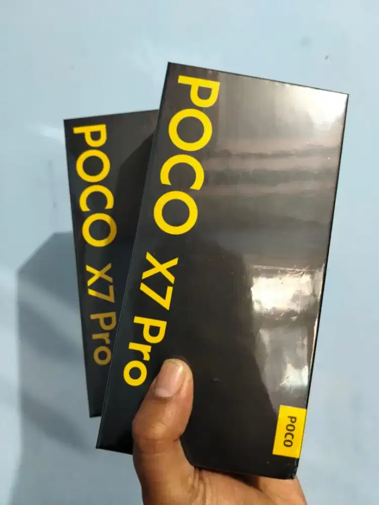 POCO X7PRO 12/512 BLACK BARANG BARU SEGELBOX