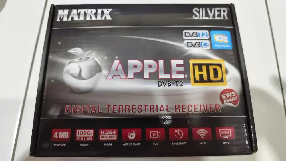 MATRIX STB apple silver DVB-T2