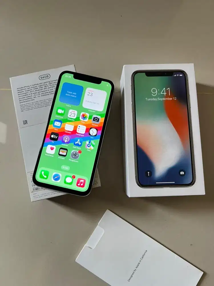 iphone x 64gb all oprtorr normal semua kartu jual 1,9 saja nett pas