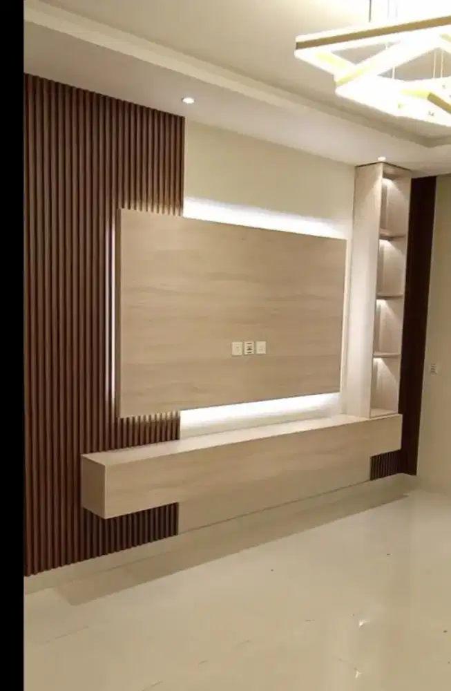 Pemasangan wall panel wpc promo