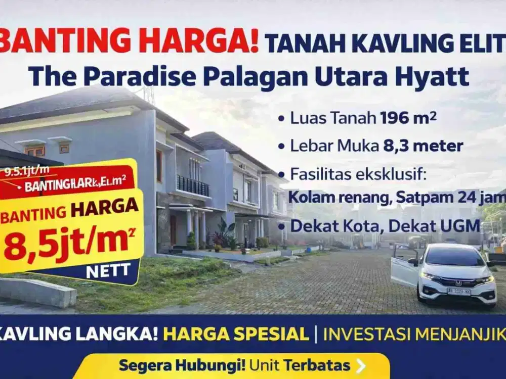 Kavling Langka di The Paradise Palagan | Lingkungan Elite & Aman