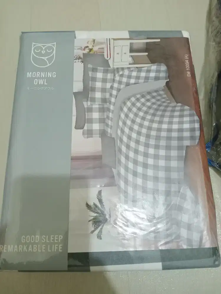 Seprei set bed cover ukuran 160