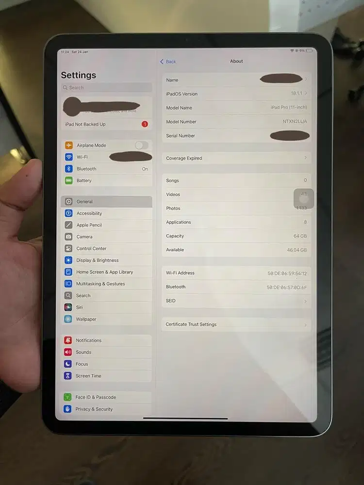 iPad Pro 2018 64GB WIFI