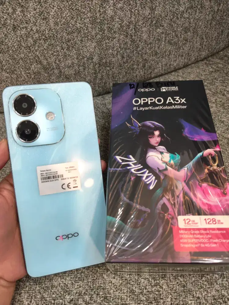 Oppo a3x ram 6+6/128