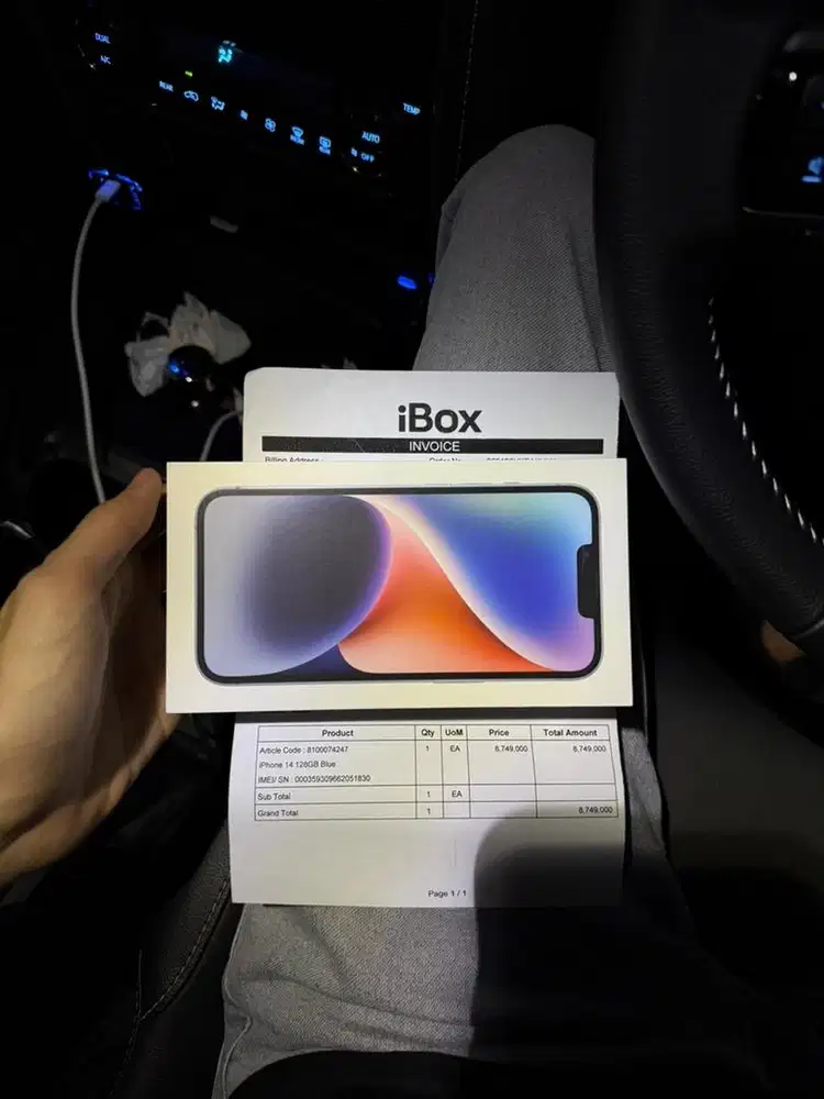 Iphone 14 blue 128gb new