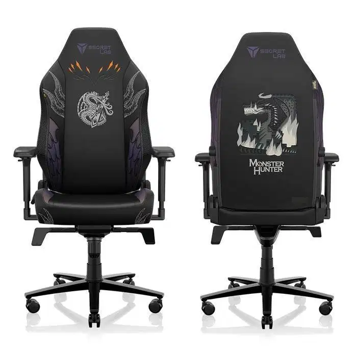 Kursi Gaming SecretLab Monster Hunter Fatalis Edition