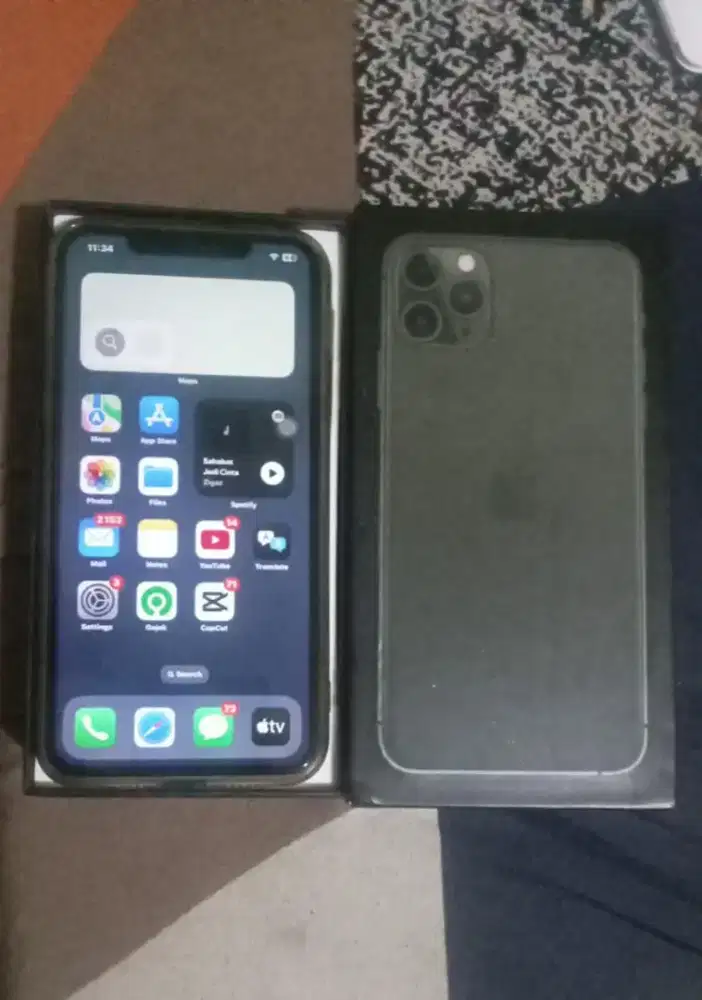 IPHONE 11 PROMAX 256 GB FULL SET