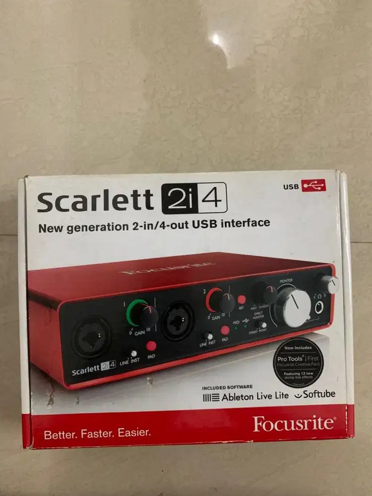 Focusrite Scarlett 2i4 2nd gen