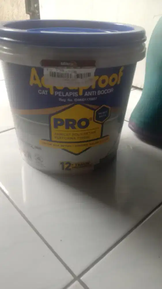Dijual cat masih baru aquaproof pro
