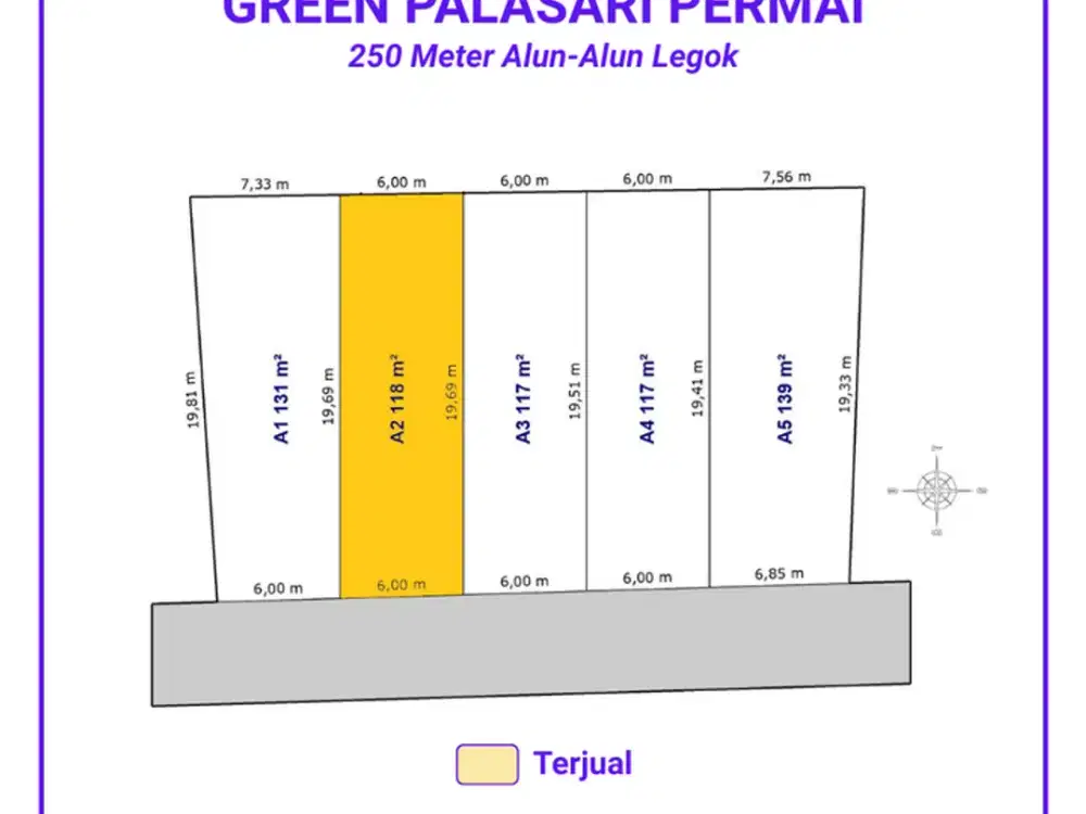 Tanah Murah 1 Jt-an Dekat Tol Serbaraja, SHM Terjamin