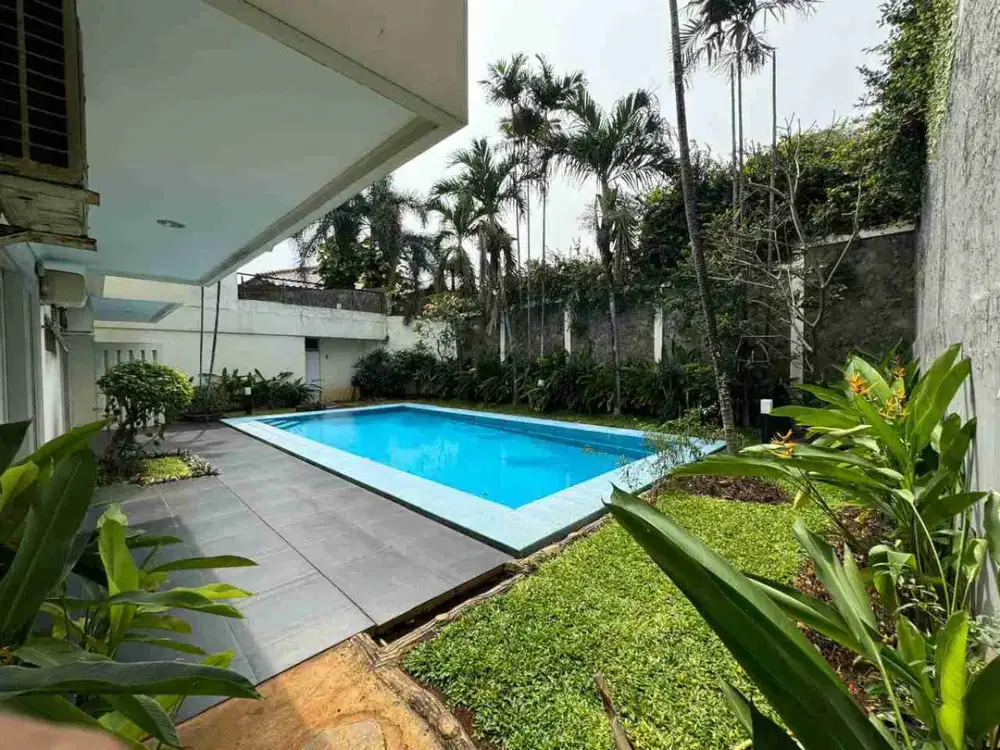 DIJUAL CEPAT MURAH RUMAH MEWAH PRIVATE POOL DI AMPERA KEMANG AREA