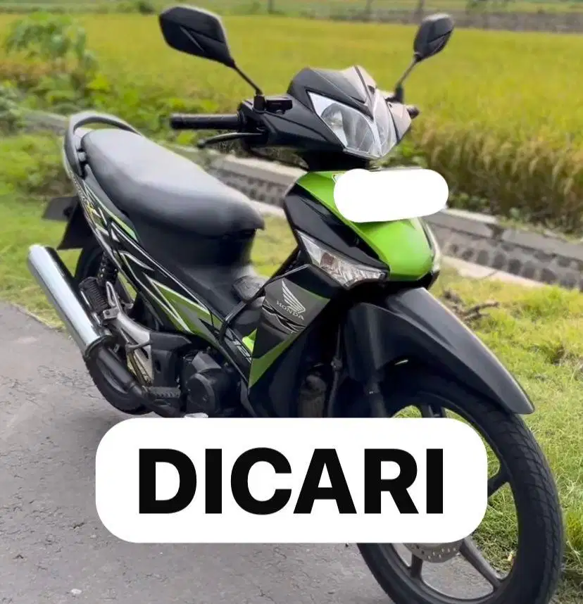 Di Cari Supra X 125 Double Disk DD Tahun 2012 Ke Atas Supra X 2014