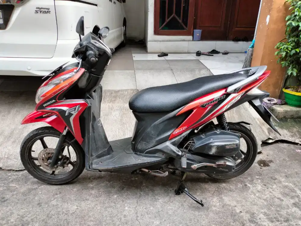 Honda Vario KZR 125 tahun 2014 Mesin Halus Pajak Panjang