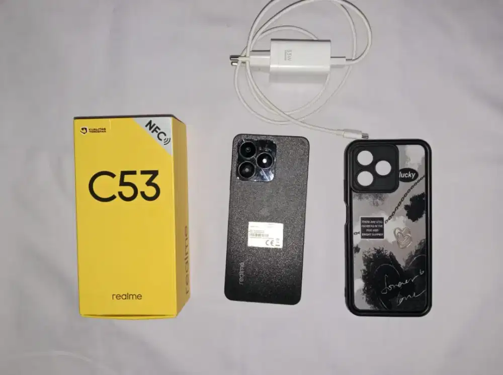 Hp realmi c 53 warna hitam