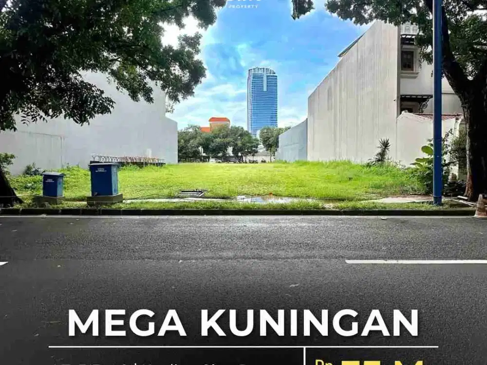 Kavling Siap Bangun Bentuk Kotak di Mega Kuningan Jakarta ⬇