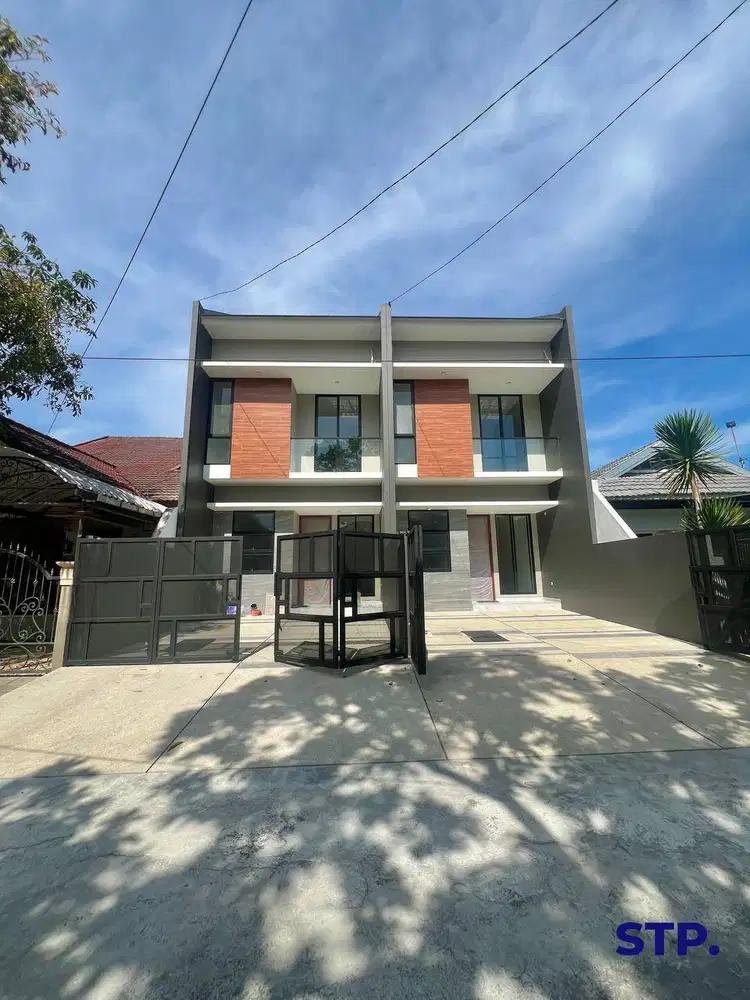 2 unit, Rumah baru modern di Baruk Utara, MERR