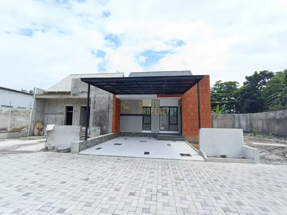 RUMAH SIAP HUNI DESIGN TROPIS MODERN DI CEBONGAN SLEMAN