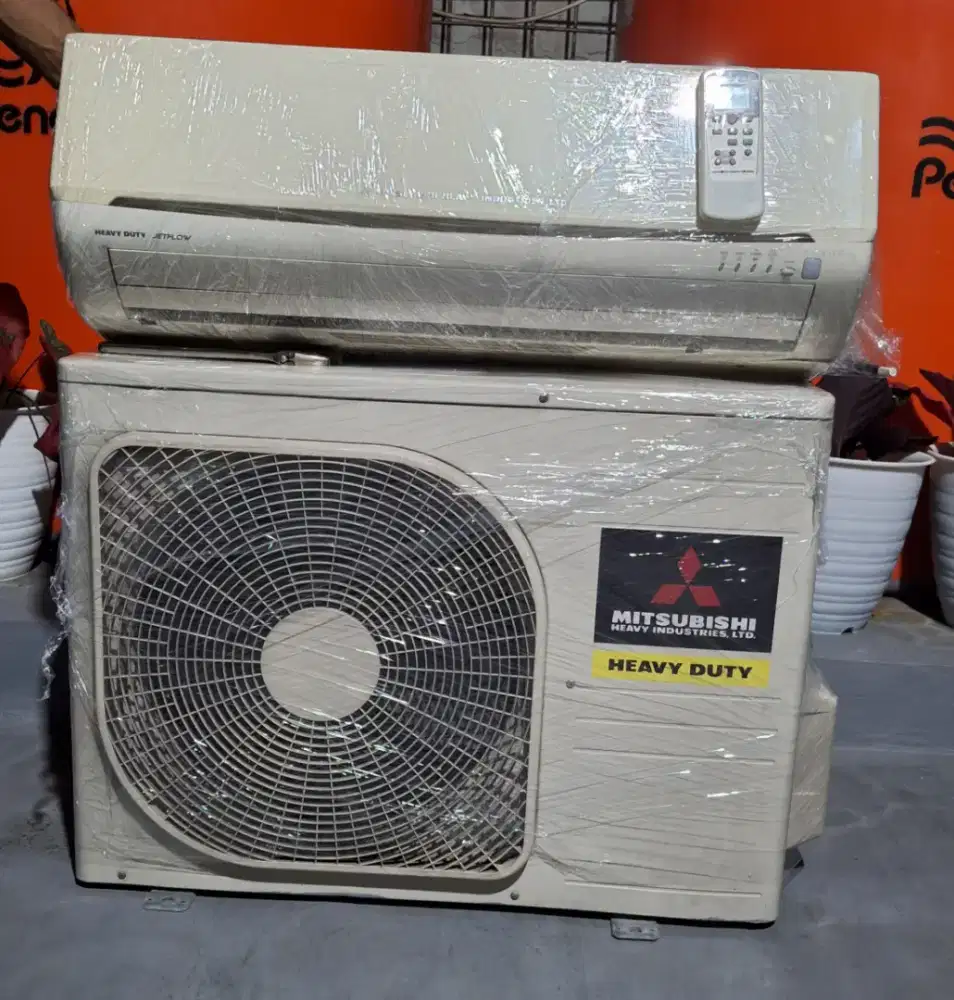 AC Mitsubishi 11/2PK SRK - 13 CRS FULLSET orian belum ganti air pulp