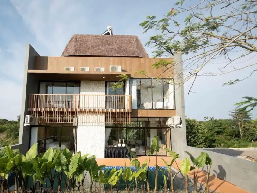 NEW VILLA MEWAH MODERN JAPANDI KAWASAN PREMIUM BEST VIEW GOLD DI KUTA SELATAN