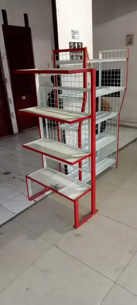 Rak gondola besi minimarket
