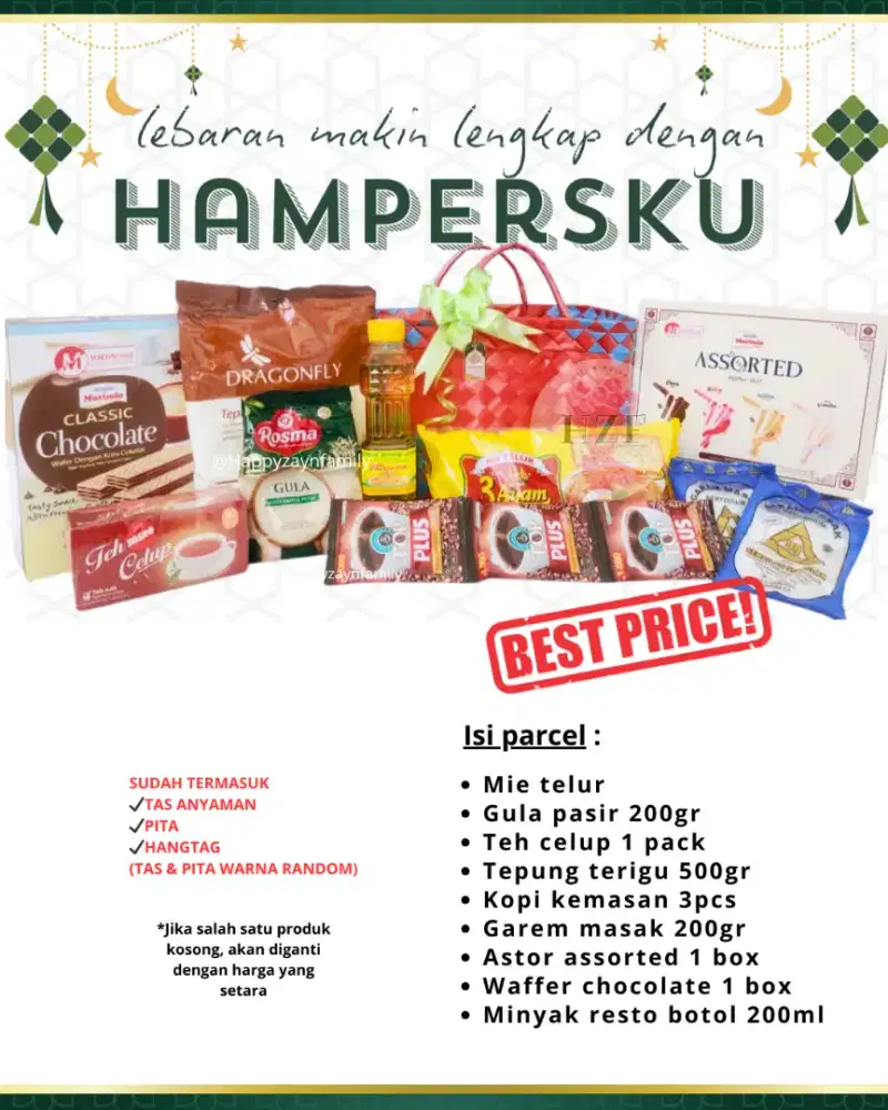 Hampers Lebaran/Parcel Lebaran