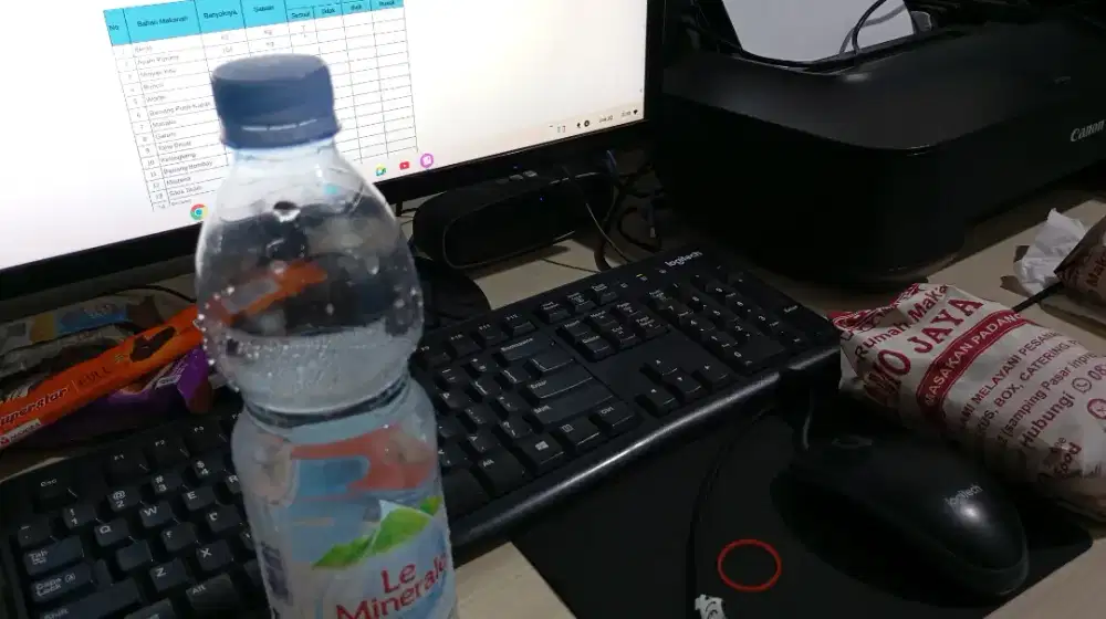 Admin gudang plus konten creator dan Admin mbg