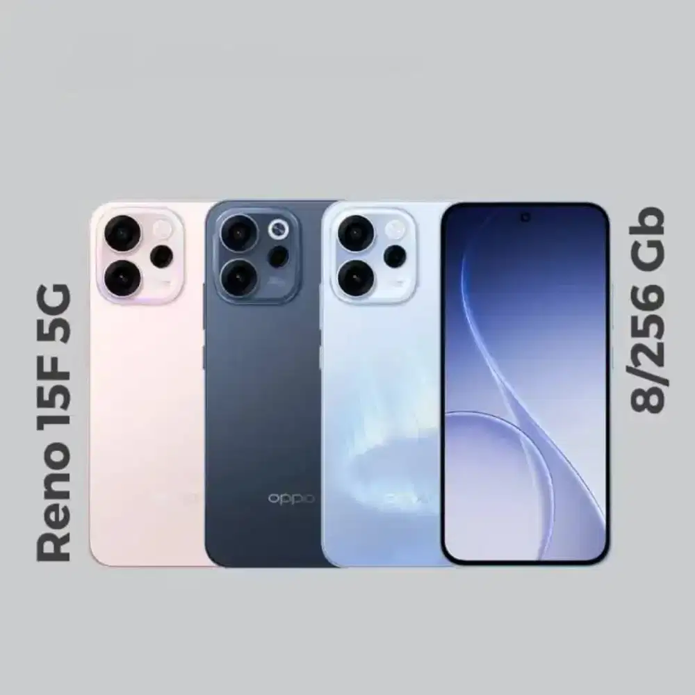 OPPO RENO 15F 8/256GB BISA KREDIT SYARAT KTP SAJA