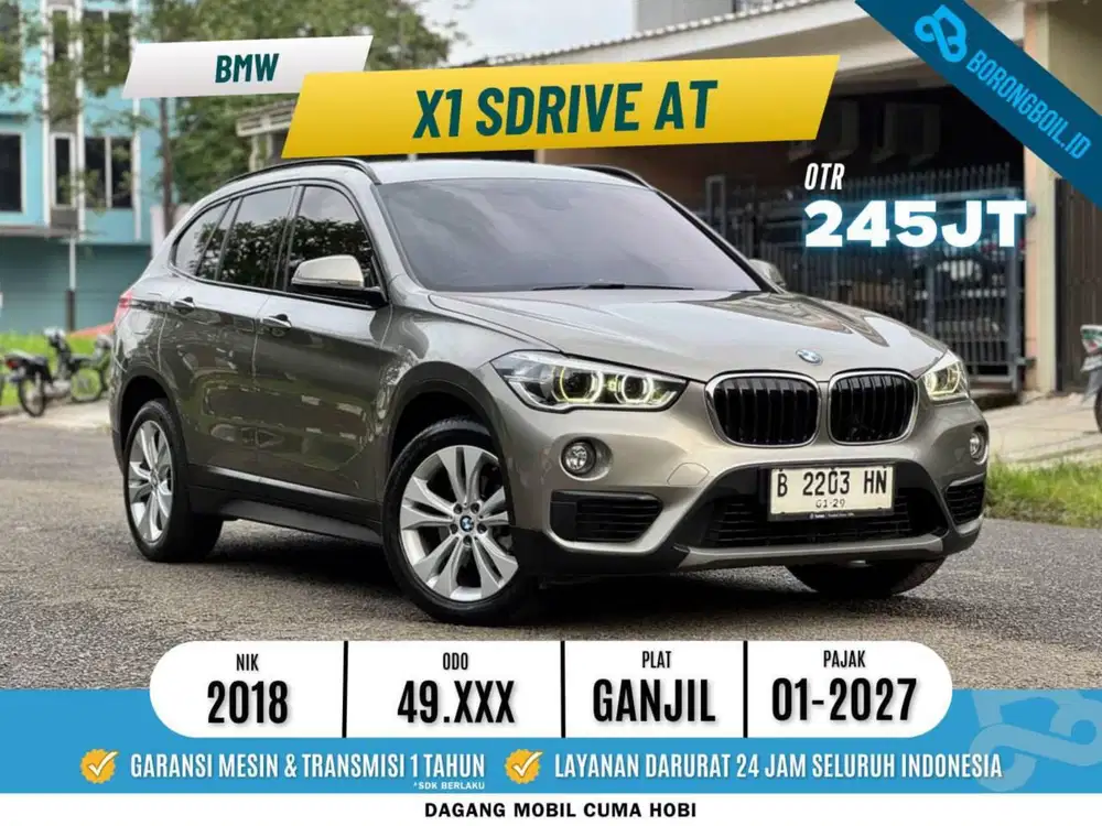 BMW X1 Sdrive AT 2018 Non Panoramic