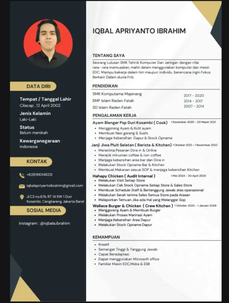 Mencari lowongan pekerjaan