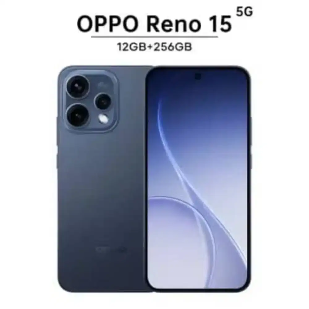 OPPO RENO 15 5G 12/256GB BISA KREDIT SYARAT KTP SAJA