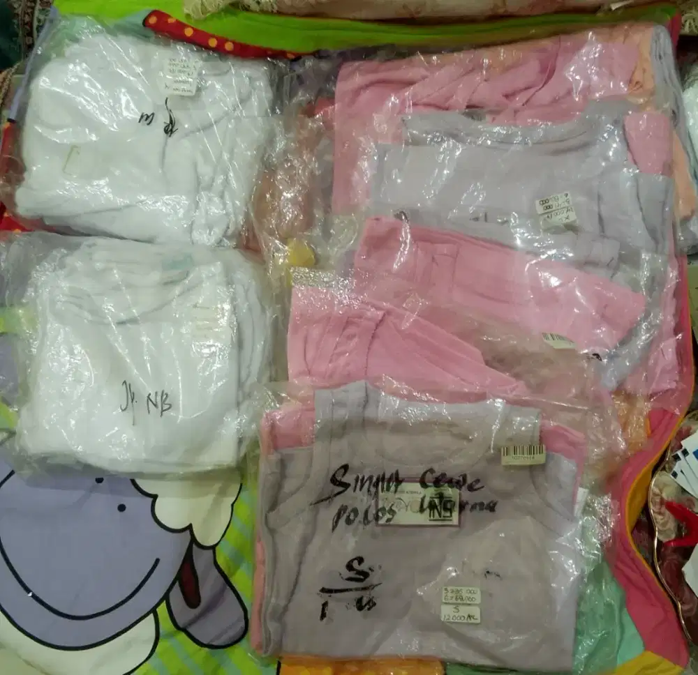 New baju dalam atau singlet bayi