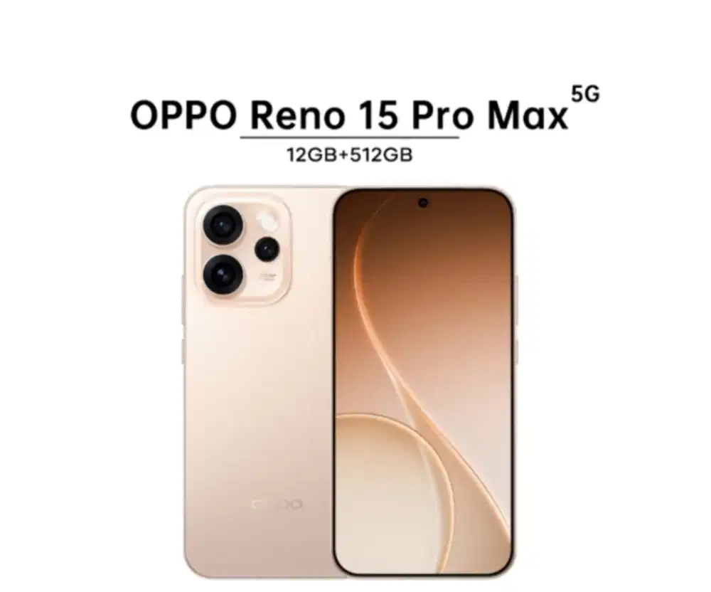 OPPO RENO 15 PRO MAX 12/512GB BISA KREDIT SYARAT HANYA KTP SAJA