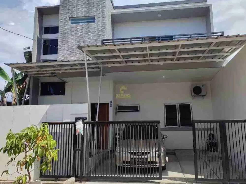 Rumah 2 Lt siap huni Tanah Luas Nempel Nusaloka bsd