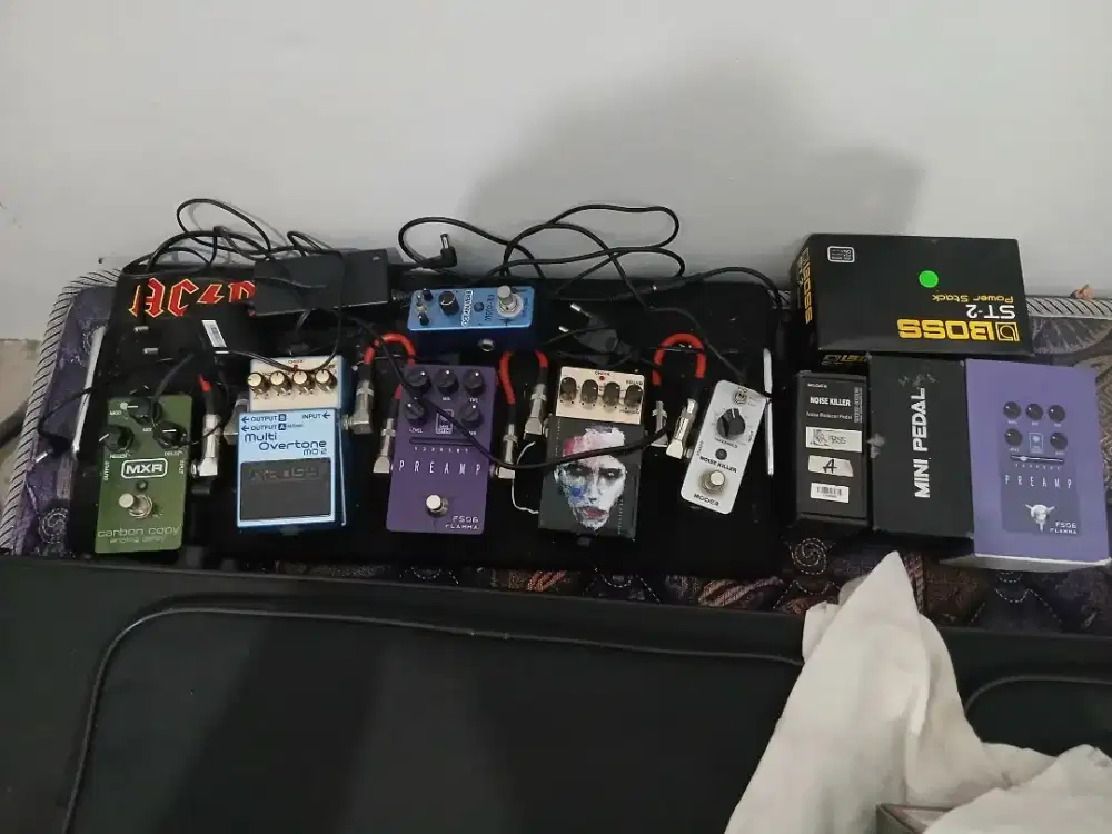 Jual efek gitar boss flamma mxr dll