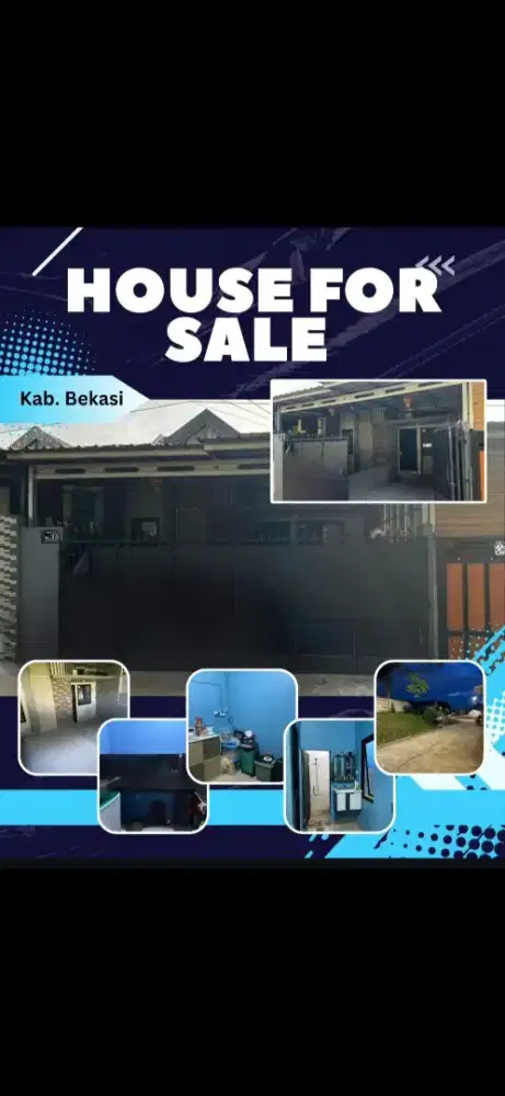 Jual rumah murah harvest city sweet hortensia