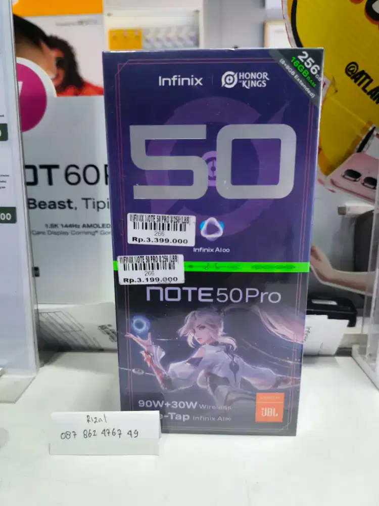 INFINIX NOTE 50 PRO 8/256 | ATLANTIS DAHSYAT