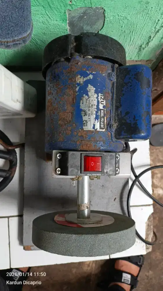 DIJUAL CEPET BRENCH GRINDER SHIMIZU PS 128