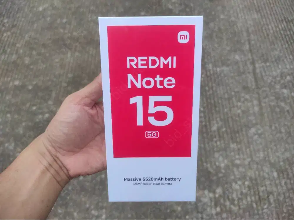 Xiaomi Redmi Note 15 5G - 12/512 GB - 108MP Camera - Garansi Resmi
