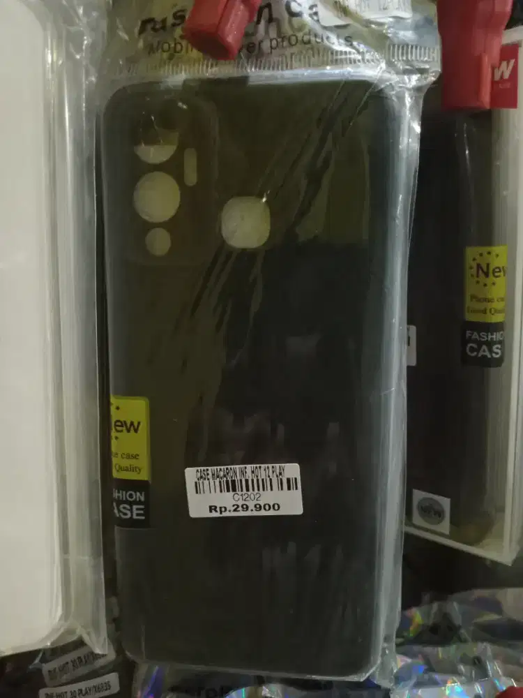 CASE MACARON INFINIX HOT 12 PLAY ATLANTIS DAHSYAT