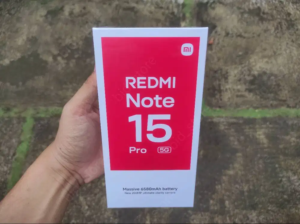 Xiaomi Redmi Note 15 Pro 5G - 12/512 GB - 200MP Camera - Garansi Resmi